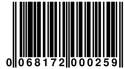 0 068172 000259