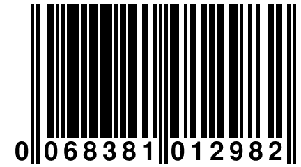 0 068381 012982