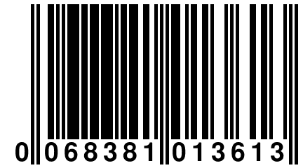 0 068381 013613