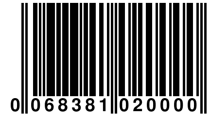 0 068381 020000