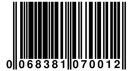 0 068381 070012