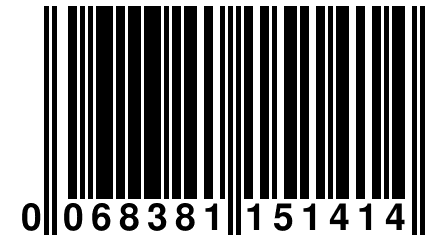 0 068381 151414