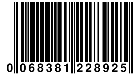 0 068381 228925