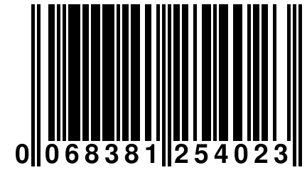 0 068381 254023