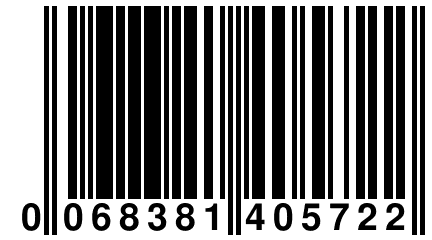 0 068381 405722