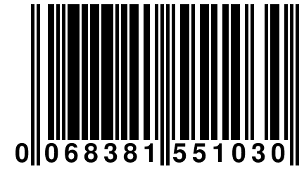 0 068381 551030