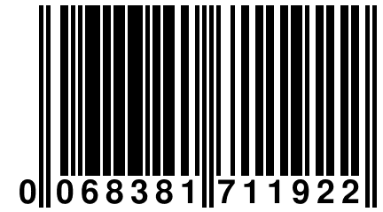 0 068381 711922