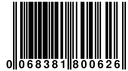 0 068381 800626