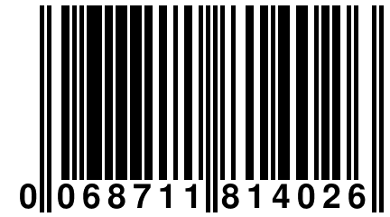 0 068711 814026