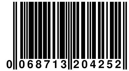 0 068713 204252