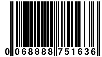 0 068888 751636