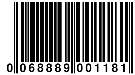 0 068889 001181