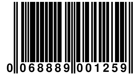 0 068889 001259