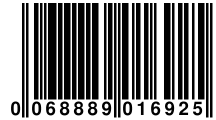 0 068889 016925