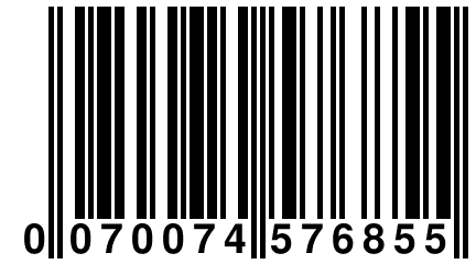 0 070074 576855