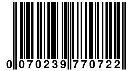 0 070239 770722