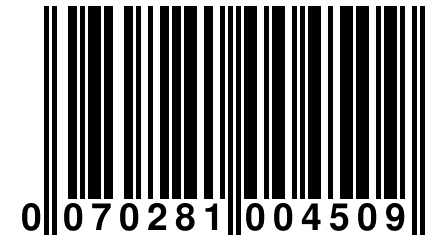 0 070281 004509