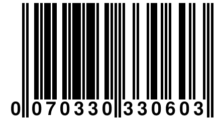 0 070330 330603