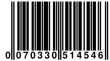 0 070330 514546