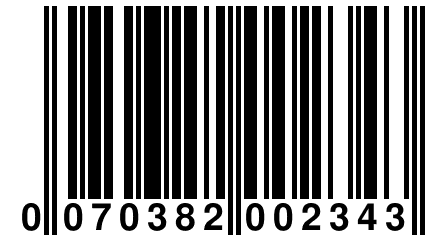 0 070382 002343