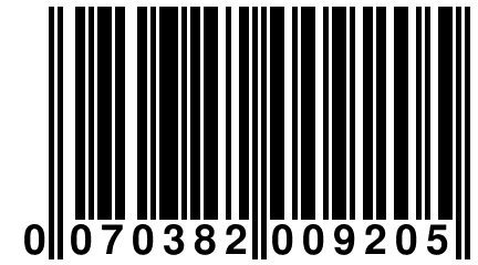 0 070382 009205