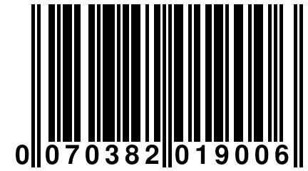 0 070382 019006