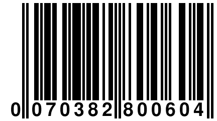 0 070382 800604