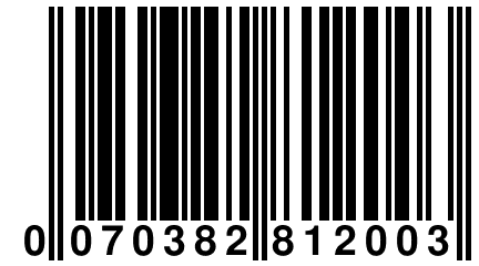 0 070382 812003