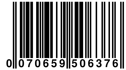 0 070659 506376