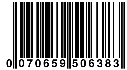 0 070659 506383