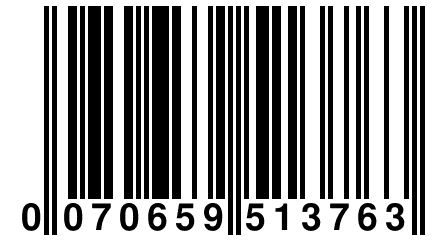 0 070659 513763