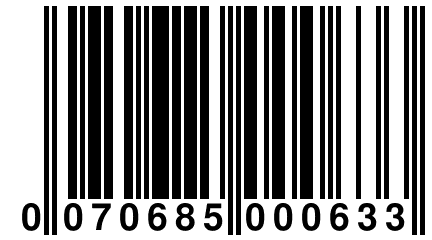 0 070685 000633