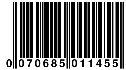 0 070685 011455