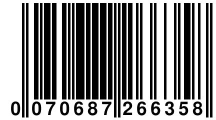 0 070687 266358