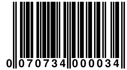 0 070734 000034