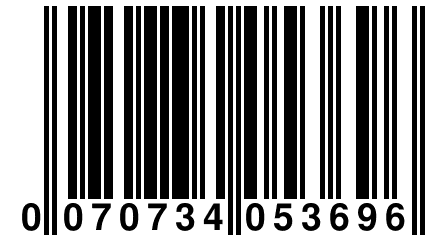 0 070734 053696