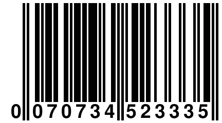 0 070734 523335