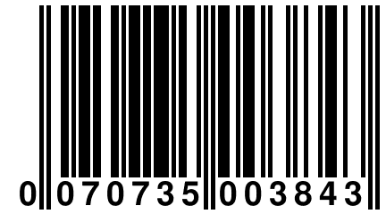 0 070735 003843