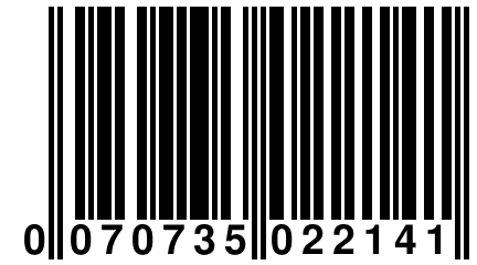 0 070735 022141