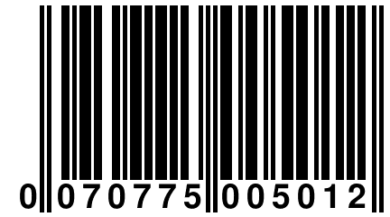 0 070775 005012