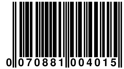 0 070881 004015