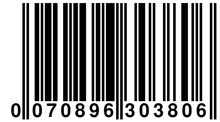 0 070896 303806