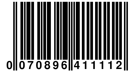 0 070896 411112