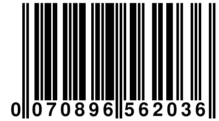 0 070896 562036