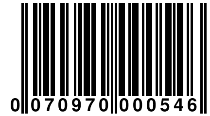 0 070970 000546