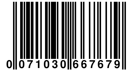 0 071030 667679