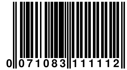 0 071083 111112