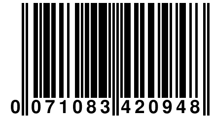 0 071083 420948