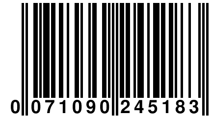 0 071090 245183