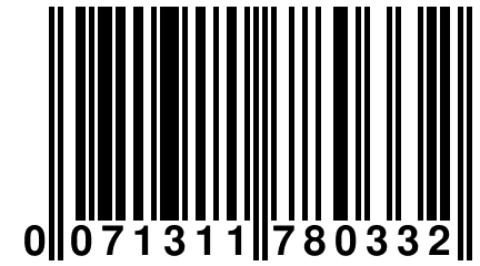 0 071311 780332